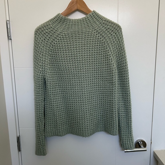 Contemporaine by Simon’s waffle high neck sweater- Size S - Picture 2 of 3